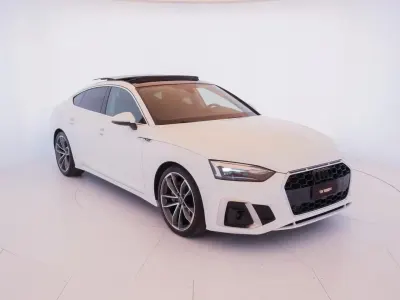 Usata Audi A5 S-Line 203 CV (149 kW) 2023 Bianco Coupé