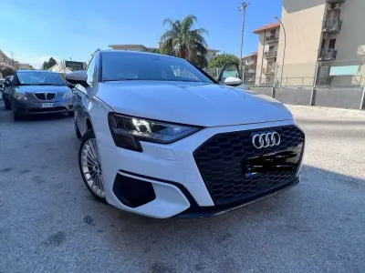 Usata Audi A3 Advanced 116 CV (85 kW) 2022 Bianco Berlina