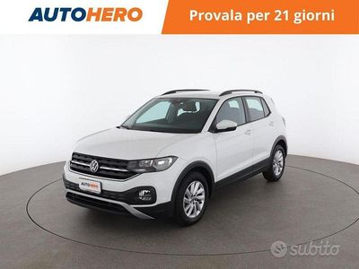 Usata VW T-Cross Style 110 CV (80 kW) 2021 Bianco SUV