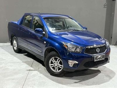 Usata Ssangyong (KGM) Actyon 155 CV (114 kW) 2013 Blu/azzurro Pick-up