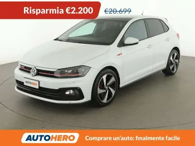 Usata VW Polo GTI 200 CV (147 kW) 2019 Bianco Utilitaria