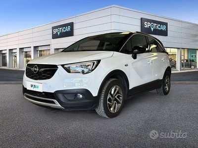 Usata Opel Crossland X Innovation 110 CV (80 kW) 2018 Bianco SUV