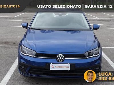 Usata VW Polo Style 95 CV (69 kW) 2021 Blu Utilitaria