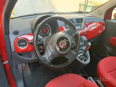 Usata Fiat 500 69 CV (50 kW) 2013 Rosso Berlina