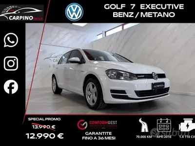 Occasion VW Golf VII Executive 110 PK (80 kW) 2016 Wit Sedan