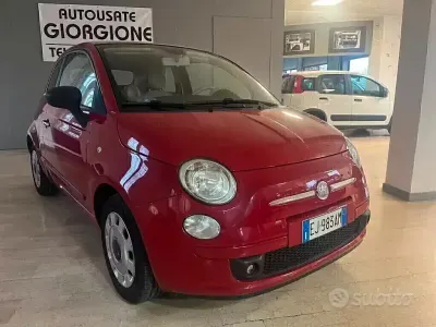 Usata Fiat 500C Pop 69 CV (50 kW) 2011 Rosso Cabrio