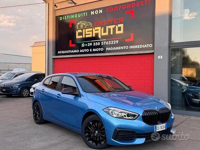 Usata BMW 116 Sport Line 116 CV (85 kW) 2020 Blu Utilitaria