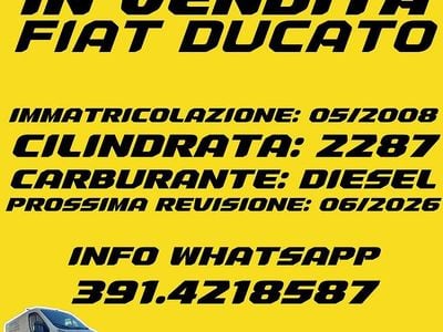 Usata Fiat Ducato 2008 Furgone