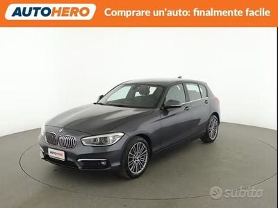 Usata BMW 116 Urban Line 115 CV (84 kW) 2019 Grigio Utilitaria