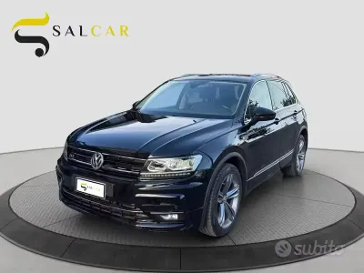 Usata VW Tiguan Advance 150 CV (110 kW) 2019 Nero SUV