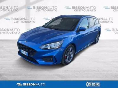 Usata Ford Focus ST-Line 125 CV (91 kW) 2022 Blu Station wagon