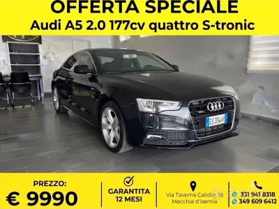 Usata Audi A5 Comfort 177 CV (130 kW) 2013 Nero Coupé