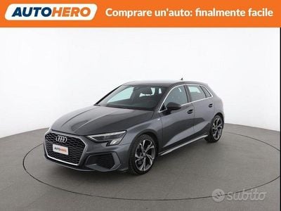 Usata Audi A3 S-Line 116 CV (85 kW) 2020 Grigio Berlina