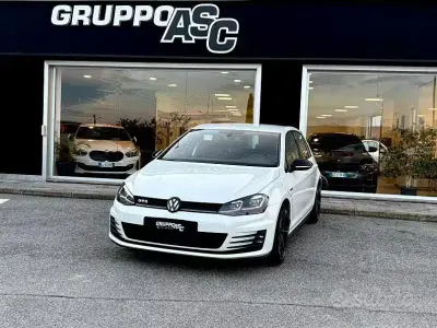 Usata VW Golf VII GTD 184 CV (135 kW) 2014 Bianco Berlina