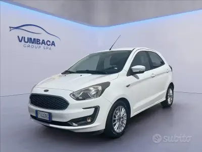 Usata Ford Ka Plus Ultimate 86 CV (63 kW) 2019 Bianco pastello Utilitaria