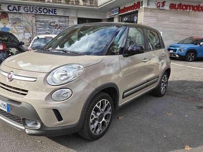 Usata Fiat 500L Trekking 85 CV (62 kW) 2014 Beige Monovolume