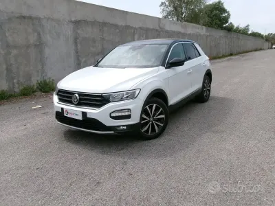 Usata VW T-Roc Advance 150 CV (110 kW) 2018 Blu SUV