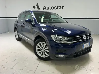 Usata VW Tiguan Business 116 CV (85 kW) 2018 Blu/azzurro SUV