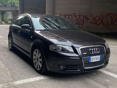 Usata Audi A3 Ambiente 140 CV (102 kW) 2006 Nero Utilitaria