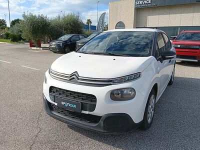 Usata Citroën C3 Feel 101 CV (74 kW) 2019 Bianco Furgone