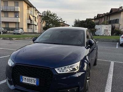 Usata Audi A1 S-Line 90 CV (66 kW) 2018 Blu/azzurro Utilitaria
