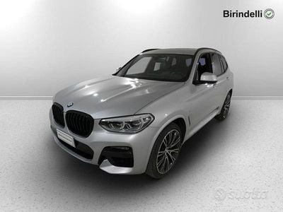 Usata BMW X3 M Sport 190 CV (139 kW) 2020 Glaciersilber metallizzato SUV