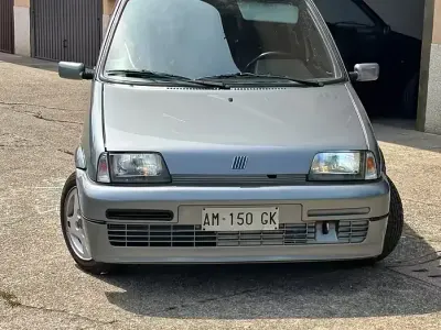 Usata Fiat Cinquecento 54 CV (39 kW) 1996 Grigio Utilitaria