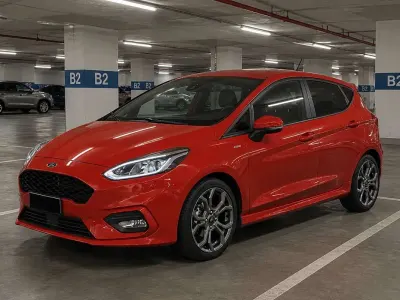 Usata Ford Fiesta ST-Line 86 CV (63 kW) 2019 Rosso Utilitaria