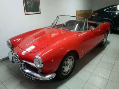 Usata Alfa Romeo Giulietta 80 CV (58 kW) 1960 Rosso Cabrio