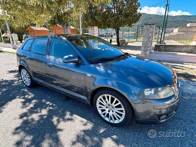 Usata Audi A3 140 CV (102 kW) 2005 Grigio Utilitaria