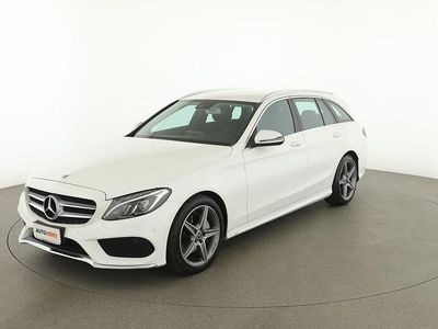 Usata Mercedes C220 Premium 170 CV (125 kW) 2018 Bianco