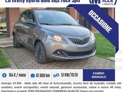 Usata Lancia Ypsilon Gold 69 CV (50 kW) 2022 Grigio Utilitaria
