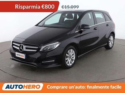 Usata Mercedes B180 Business 109 CV (80 kW) 2018 Nero Monovolume
