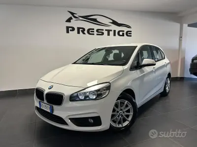 Usata BMW 216 Sport Line 116 CV (85 kW) 2016 Bianco Station wagon