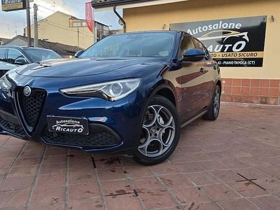 Usata Alfa Romeo Stelvio Executive 190 CV (139 kW) 2020 Blu SUV