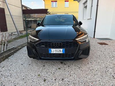 Usata Audi A3 S-Line 190 CV (139 kW) 2022 Nero Berlina