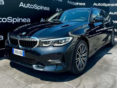Usata BMW 320 Sport Line 190 CV (139 kW) 2020 Nero Station wagon