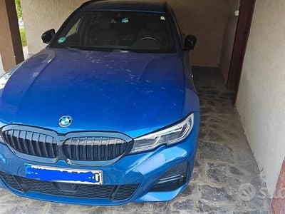 Usata BMW 320 M Sport 190 CV (139 kW) 2022 Blu Station wagon