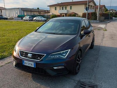 Usata Seat Leon FR 184 CV (135 kW) 2017 Nero Berlina