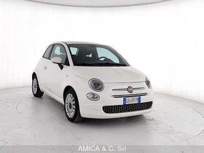 Usata Fiat 500 Lounge 69 CV (50 kW) 2020 Bianco Utilitaria