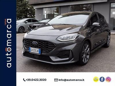 Grigio metallizzato Usata 2022 Ford Fiesta ST-Line Berlina | 14.990 € (Buon prezzo)
