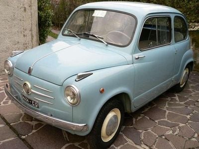 Usata Fiat 600 27 CV (19 kW) 1956 Blu/azzurro Berlina