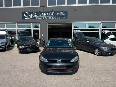 Usata VW Golf VII Comfortline 105 CV (77 kW) 2014 Nero Berlina