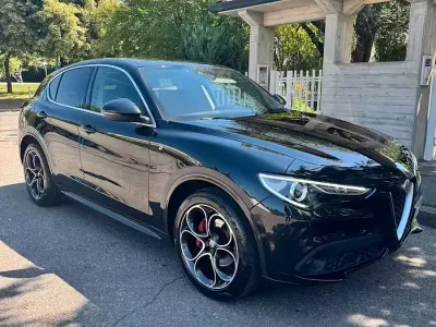 Usata Alfa Romeo Stelvio Ti 209 CV (153 kW) 2021 Nero SUV