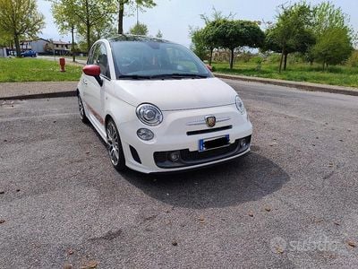 Usata Abarth 595 Turismo 160 CV (117 kW) 2015 Bianco Berlina