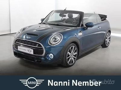 Usata Mini Cooper S Cabriolet 192 CV (141 kW) 2020 Blu/azzurro Cabrio