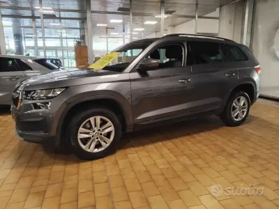 Usata Skoda Kodiaq Executive 150 CV (110 kW) 2022 Grigio grafite / metallizzato SUV