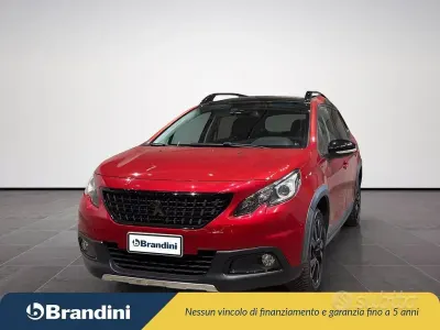 Usata Peugeot 2008 GT-line 102 CV (75 kW) 2019 Rosso SUV
