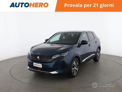 Usata Peugeot 3008 Allure 130 CV (95 kW) 2022 Blu SUV