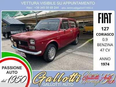 Usata Fiat 127 61 CV (44 kW) 1974 Rosso Utilitaria
